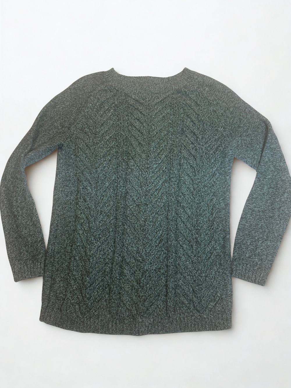 Talbots 100% cotton Women’s Crewneck Cable Knit Sweater